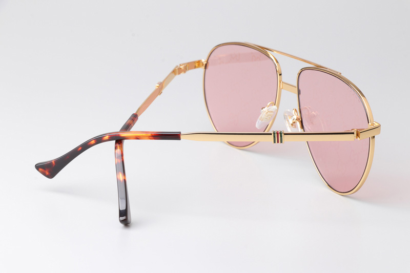 GG1440S Sunglasses Gold Pink