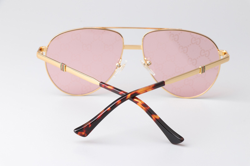 GG1440S Sunglasses Gold Pink