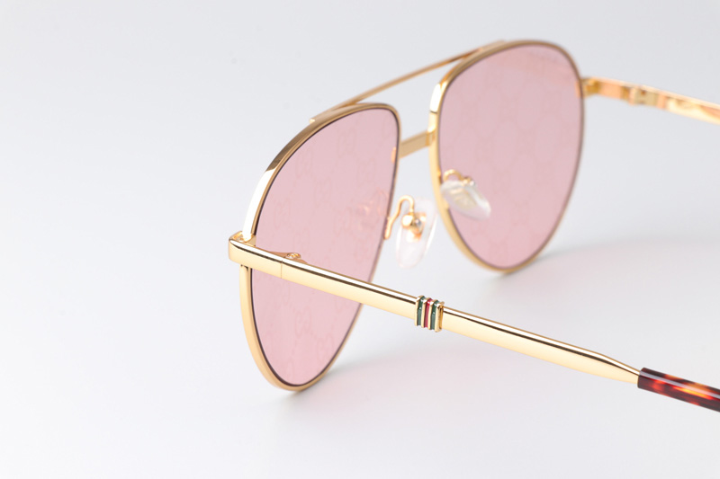 GG1440S Sunglasses Gold Pink