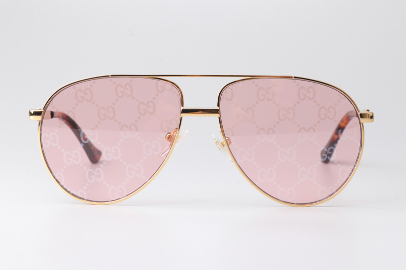 GG1440S Sunglasses Gold Pink