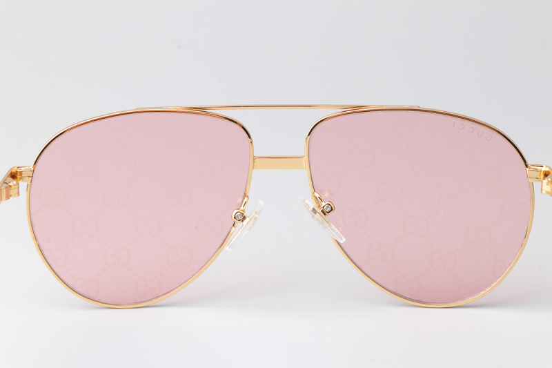 GG1440S Sunglasses Gold Pink