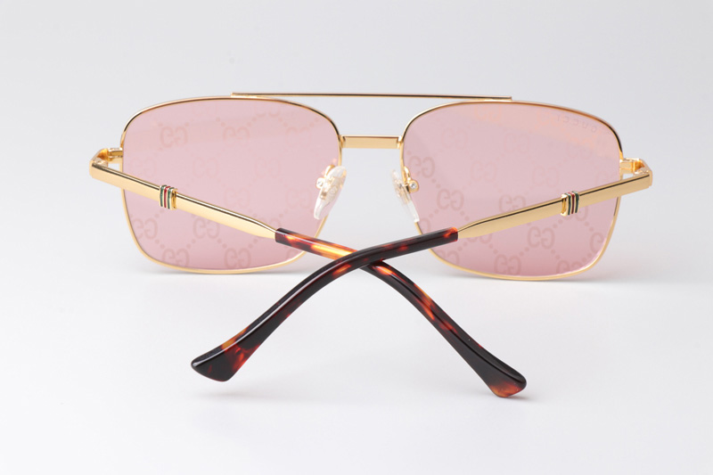 GG1441S Sunglasses Gold Pink