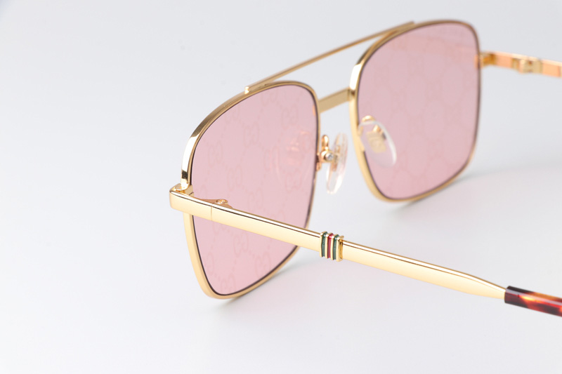 GG1441S Sunglasses Gold Pink