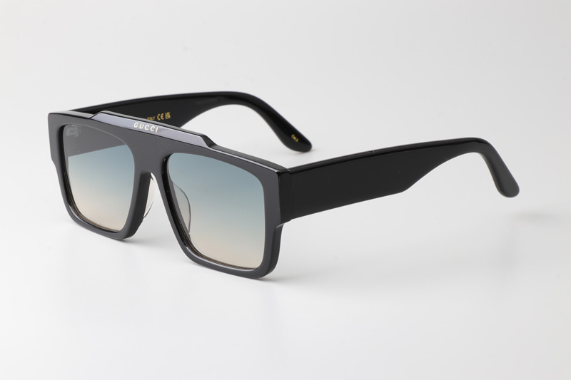 GG1460S Sunglasses Black Gradient Blue