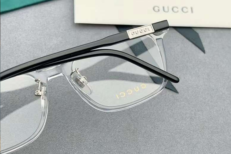 GG1465OA Eyeglasses Clear Black
