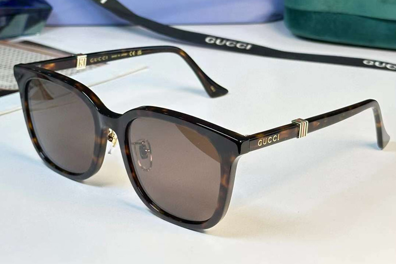 GG1498SK Sunglasses Tortoise Brown