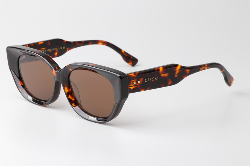 GG1532SA Sunglasses Tortoise Brown
