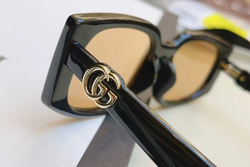 GG1534S Sunglasses Black Yellow