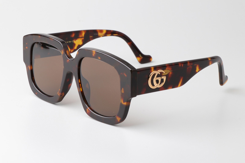 GG1546S Sunglasses Tortoise Brown