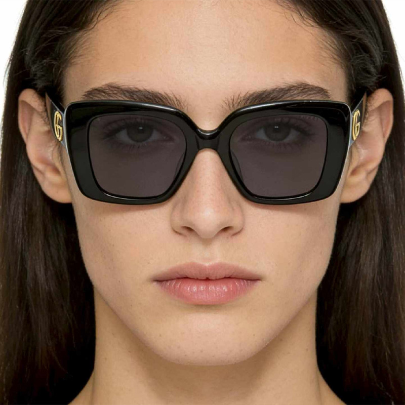 GG1550S Sunglasses Black Gray