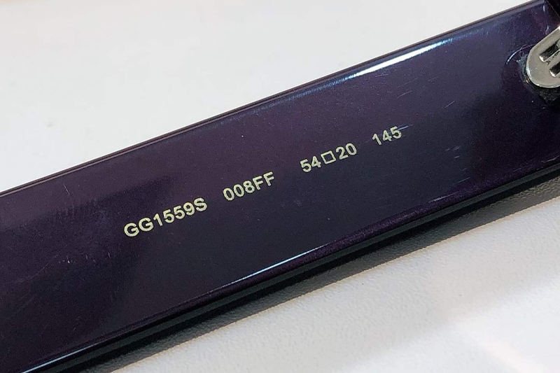 GG1559S Sunglasses Purple Gradient Purple