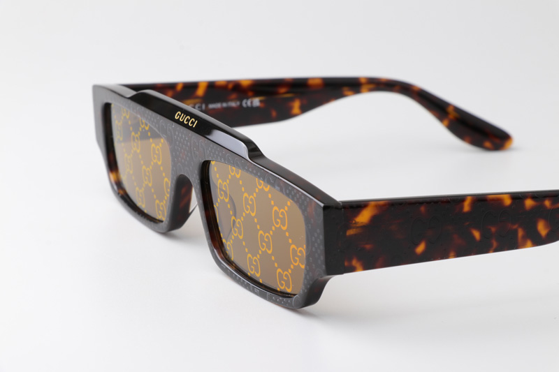 GG1592S Sunglasses Tortoise Brown Logo