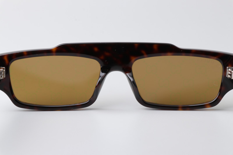 GG1592S Sunglasses Tortoise Brown Logo
