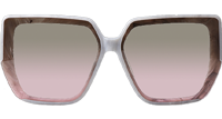 GG1595 Sunglasses Gray Gradient Brown