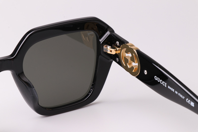 GG1597 Sunglasses Black Gray