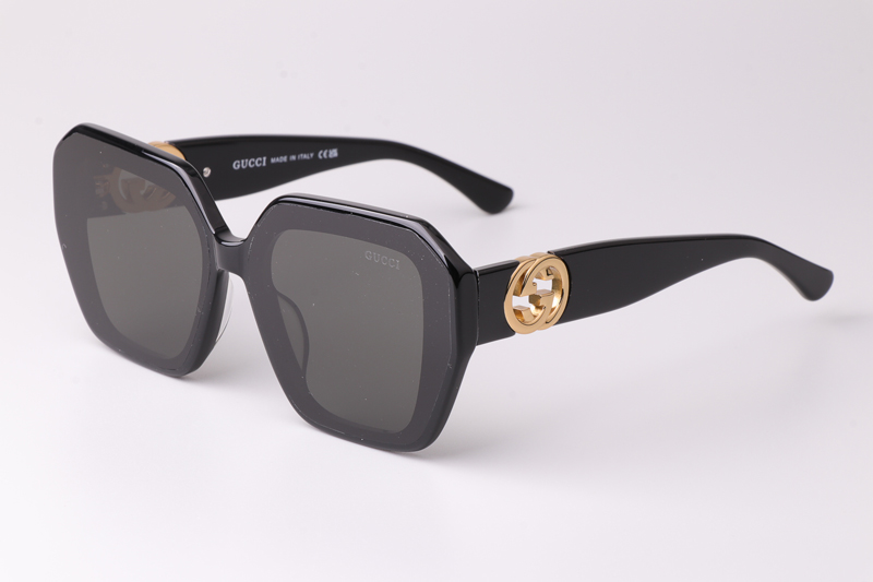 GG1597 Sunglasses Black Gray