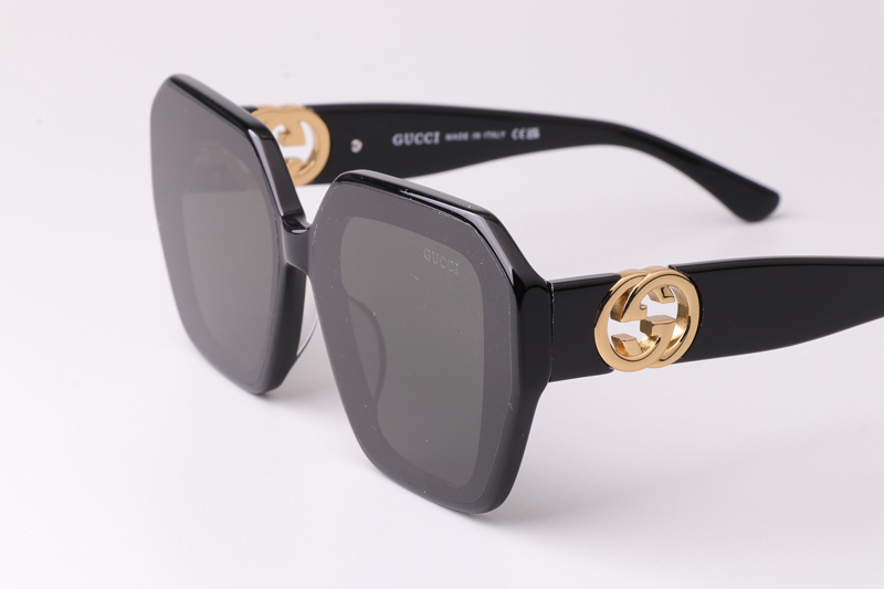 GG1597 Sunglasses Black Gray