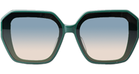 GG1597 Sunglasses Green Gradient Blue