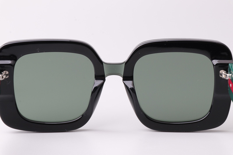 GG1606 Sunglasses Black Green