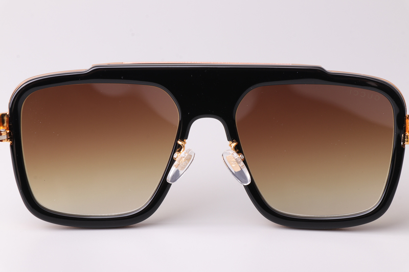 GG1607 Sunglasses Tortoise Gold Gradient Brown