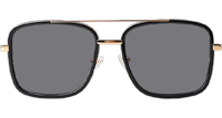 GG1617 Sunglasses Black Gold Gray