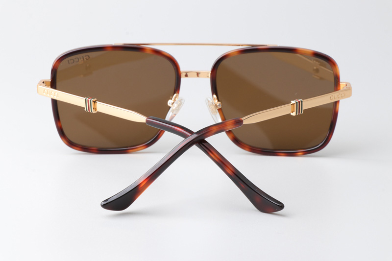 GG1617 Sunglasses Tortoise Gold Brown
