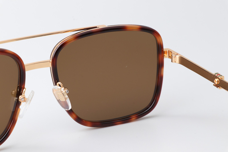 GG1617 Sunglasses Tortoise Gold Brown