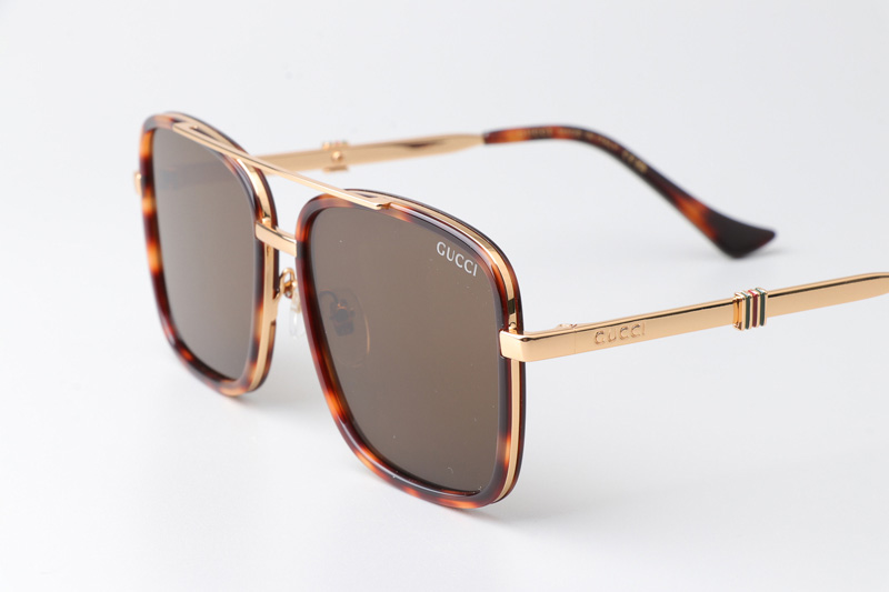 GG1617 Sunglasses Tortoise Gold Brown