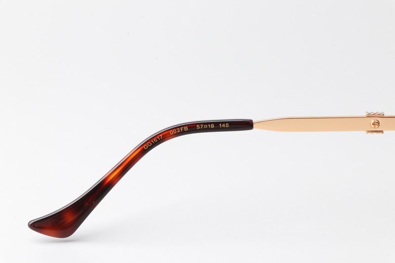 GG1617 Sunglasses Tortoise Gold Brown