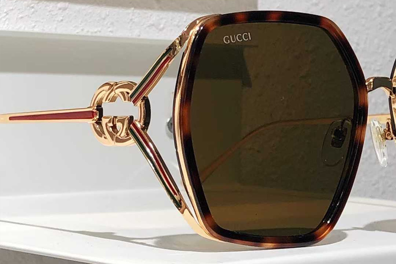 GG1621 Sunglasses Tortoise Gold Brown