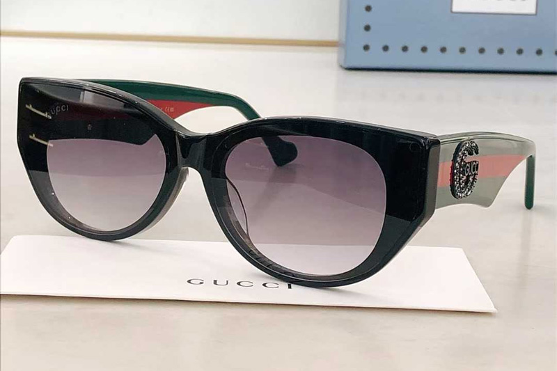 GG1642 Sunglasses Black Gradient Gray