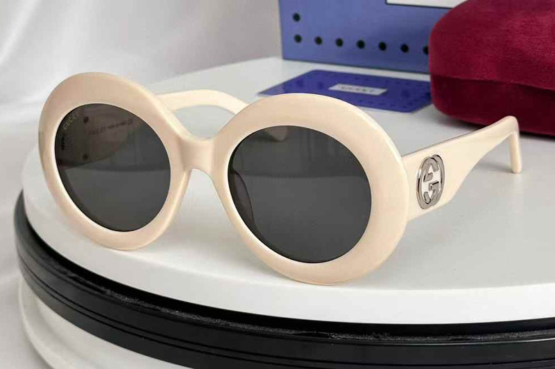 GG1647S Sunglasses Cream Gray