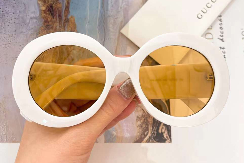 GG1647S Sunglasses White Yellow