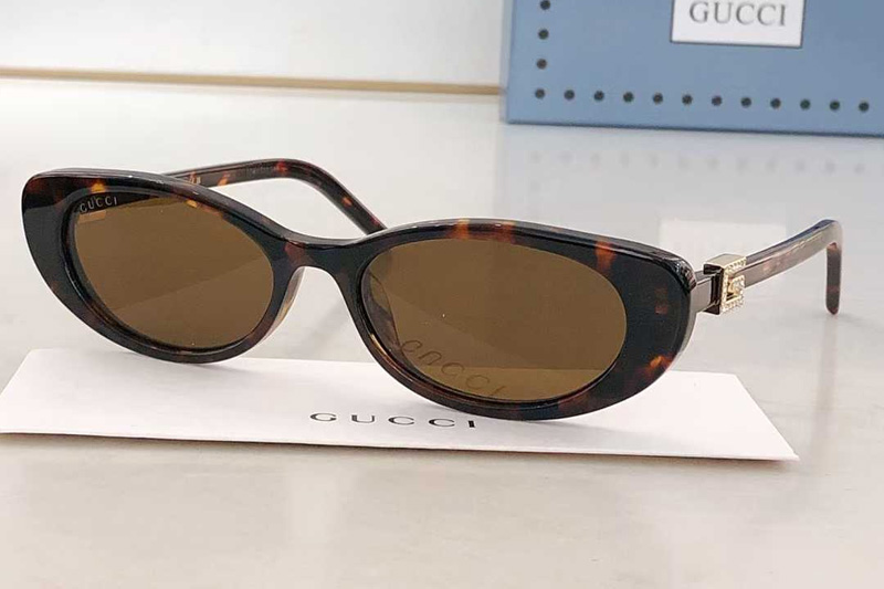 GG1680S Sunglasses Tortoise Brown