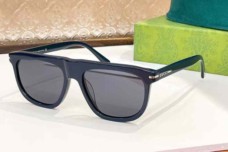 GG1726S Sunglasses Dark Blue Gray