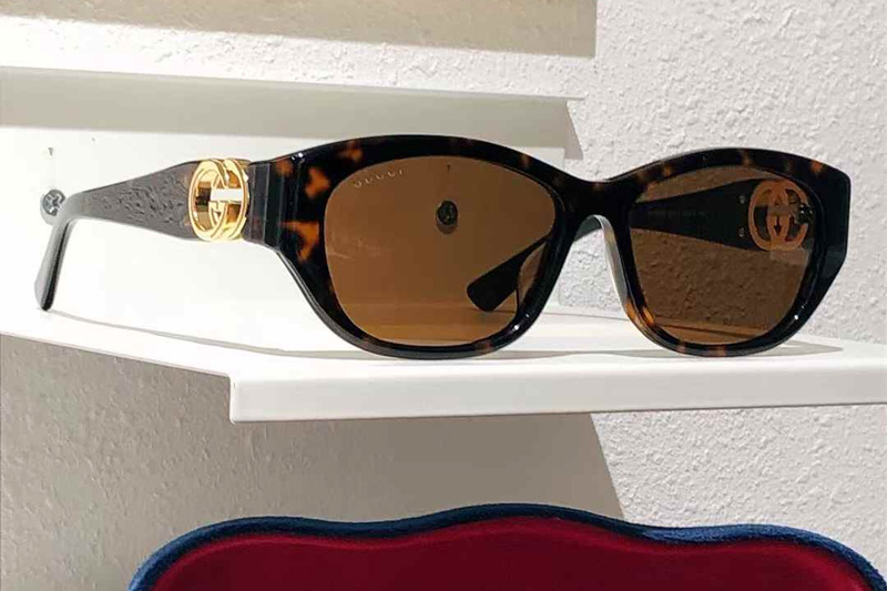 GG1826S Sunglasses Tortoise Brown