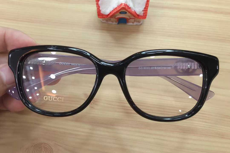 GG1833O Eyeglasses Black Purple