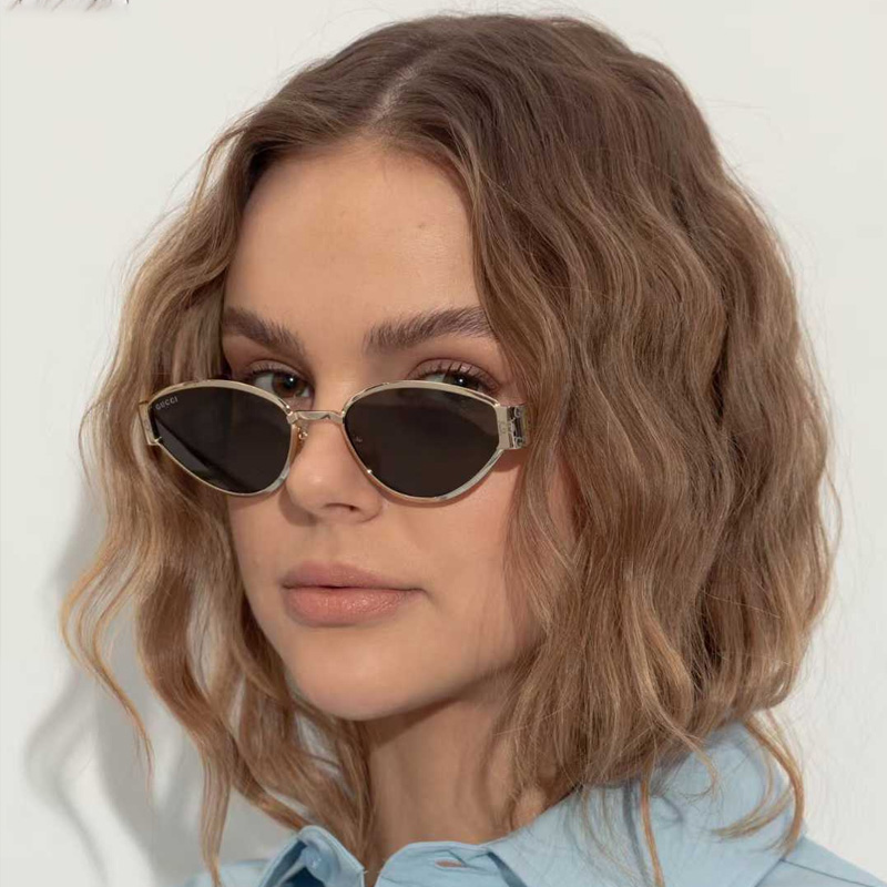 GG1853S Sunglasses Gold Gray