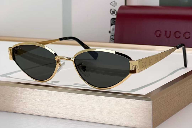 GG1853S Sunglasses Gold Gray