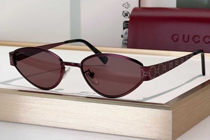 GG1853S Sunglasses Red Red