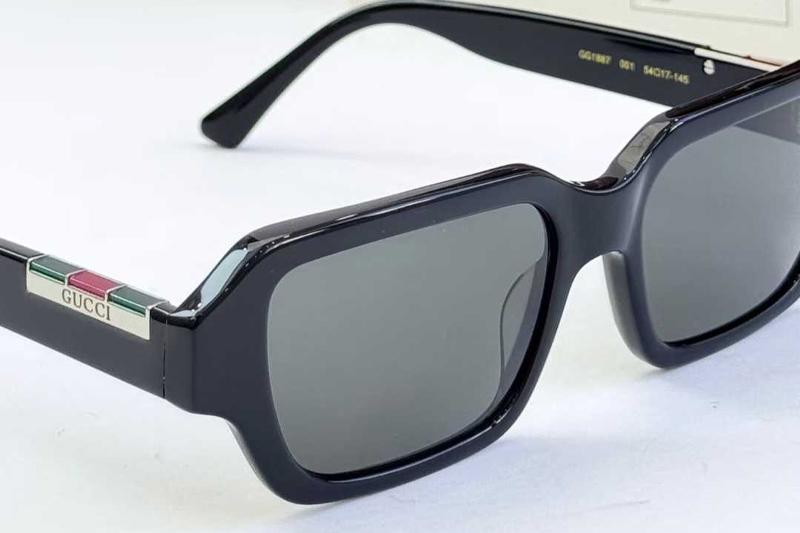 GG1887 Sunglasses Black Gray