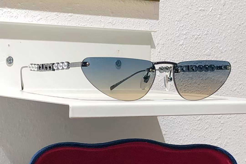 GG1920SA Sunglasses Gunmetal Gradient Blue