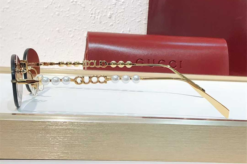 GG1922SA Sunglasses Gold Gradient Brown