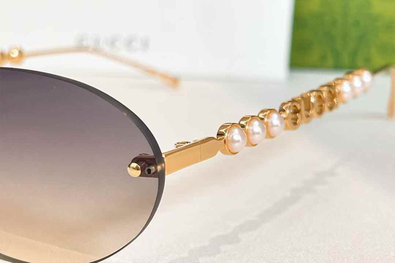 GG1922SA Sunglasses Gold Gradient Gray