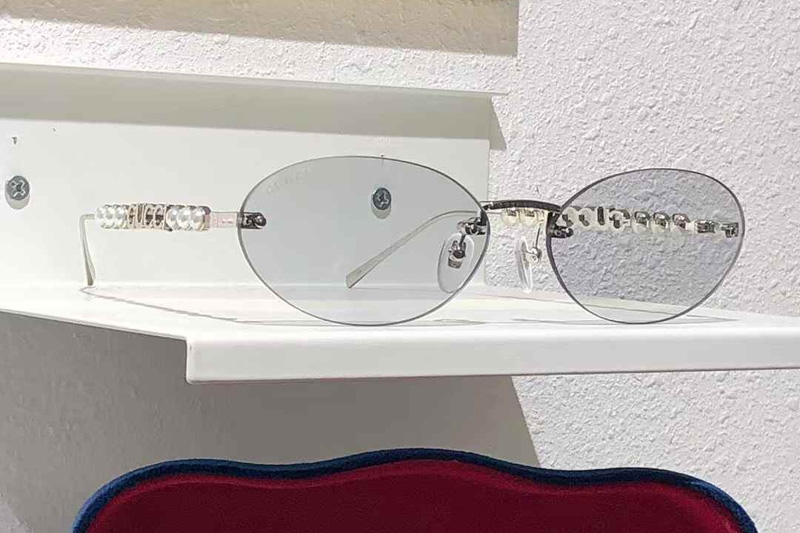 GG1922SA Sunglasses Silver Light Gray