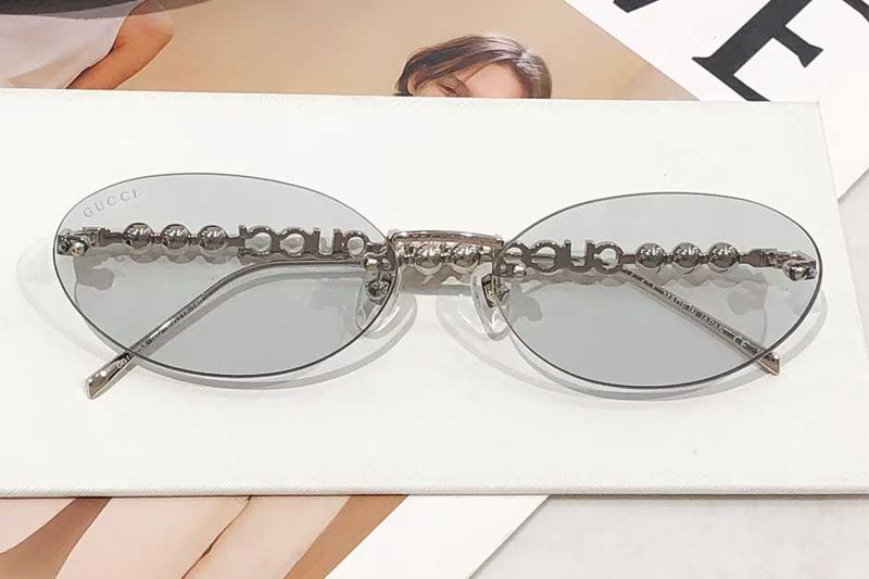 GG1922SA Sunglasses Silver Light Gray