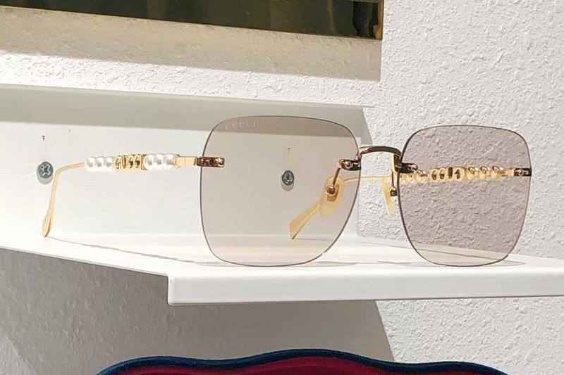 GG1923SA Sunglasses Gold Light Brown