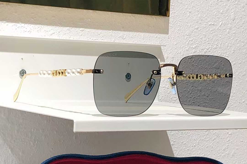 GG1923SA Sunglasses Gold Light Gray