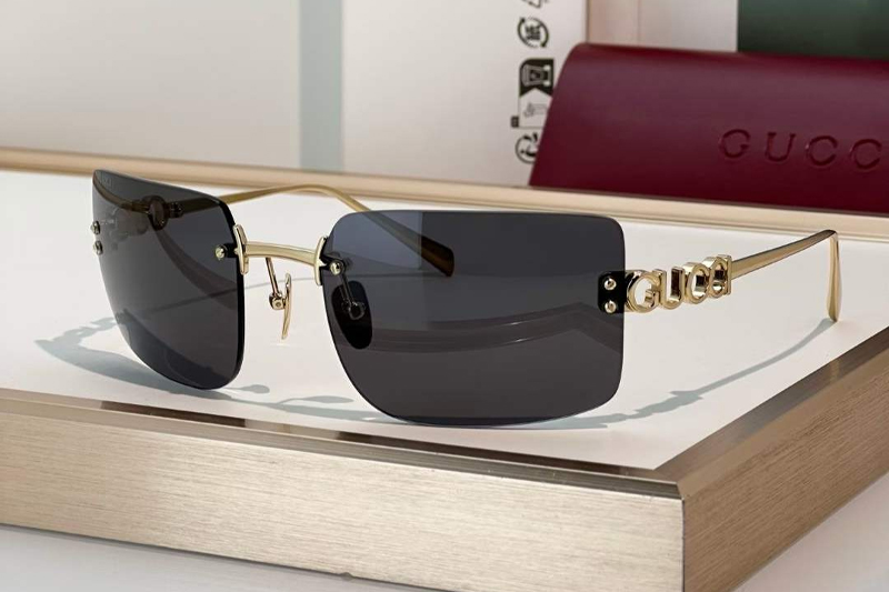 GG2038S Sunglasses Gold Gray