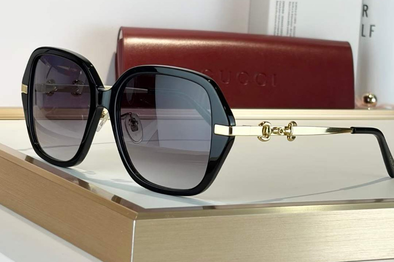 GG2055SA Sunglasses Black Gradient Gray